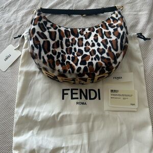 Fendi Leopard Print Women's Bag